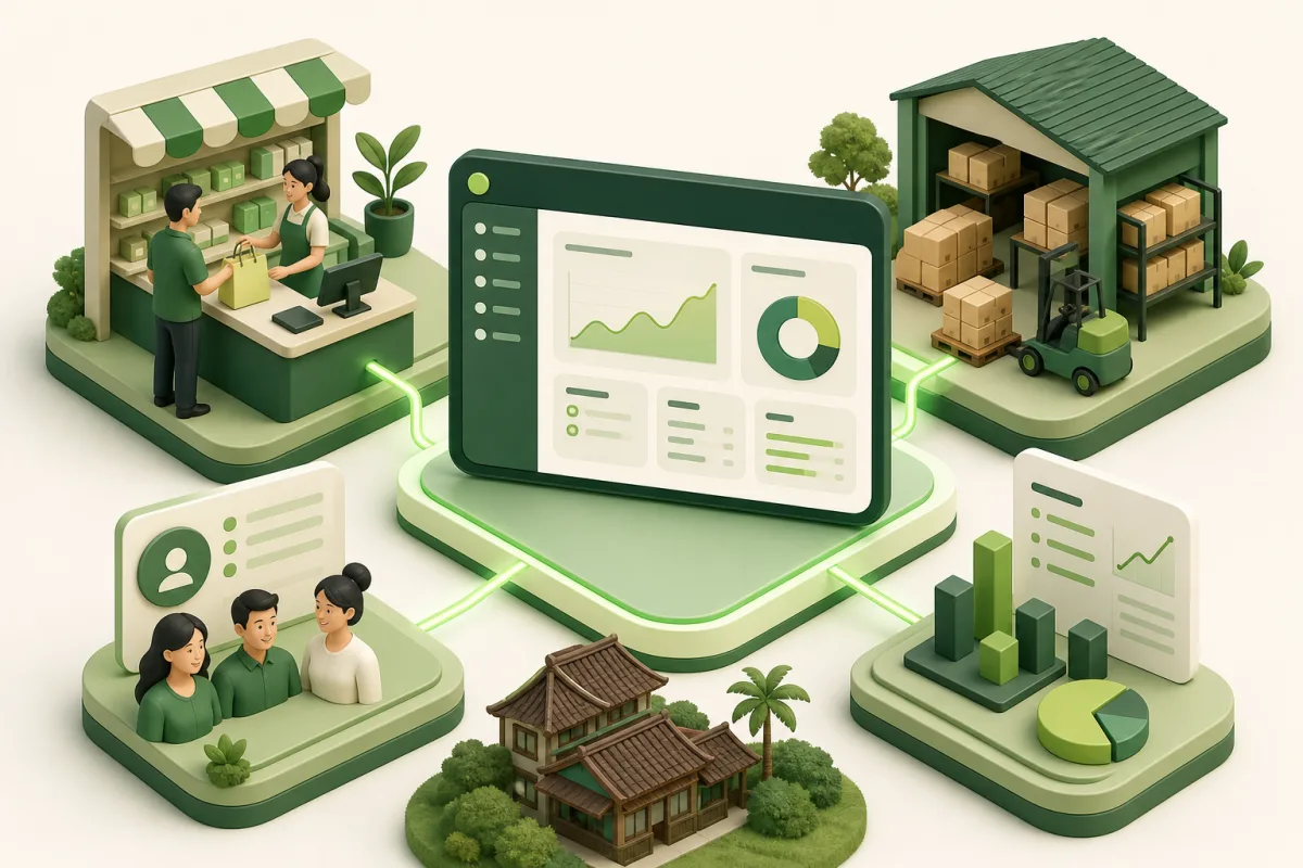 Solusi website dan sistem custom untuk bisnis